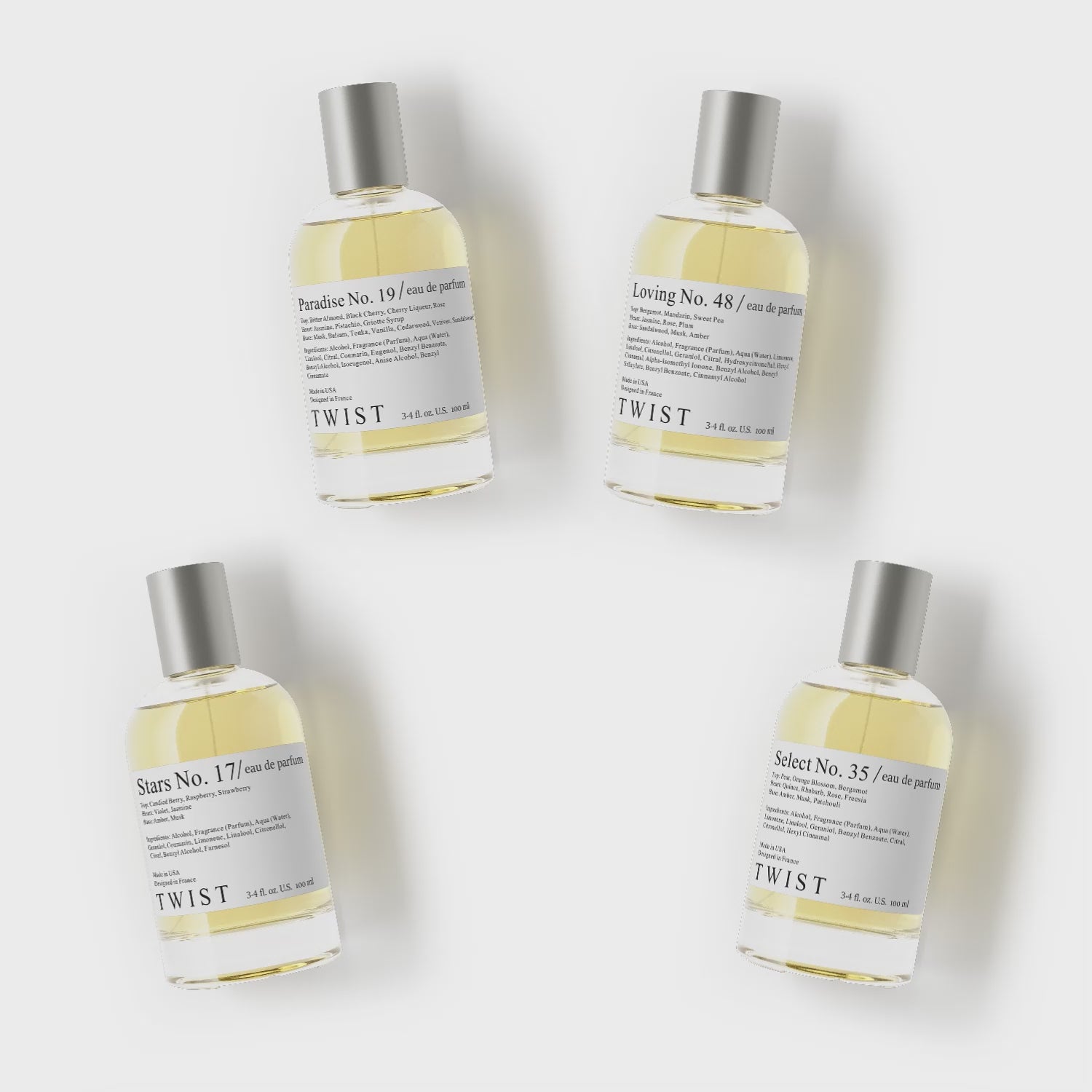 Exotic Fruits & Florals 4x100ml