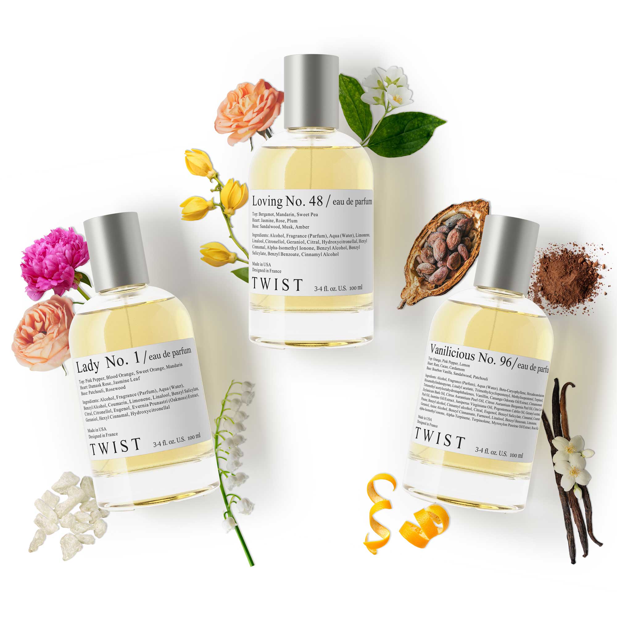 Iconic Sophistication, Unmistakable Allure 3x100ml