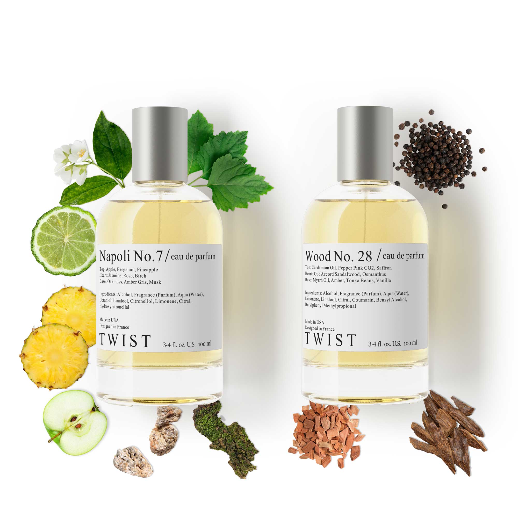 The Edge Set 2x100ml