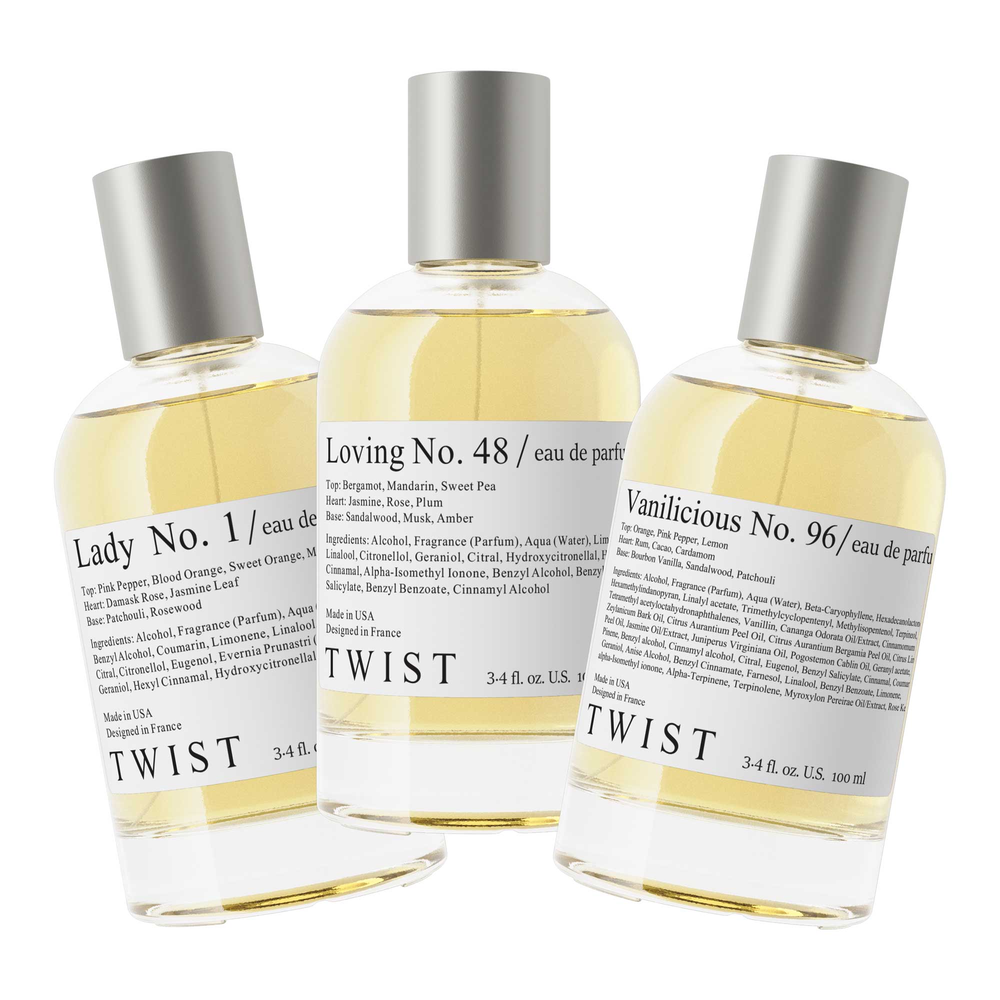 Iconic Sophistication, Unmistakable Allure 3x100ml