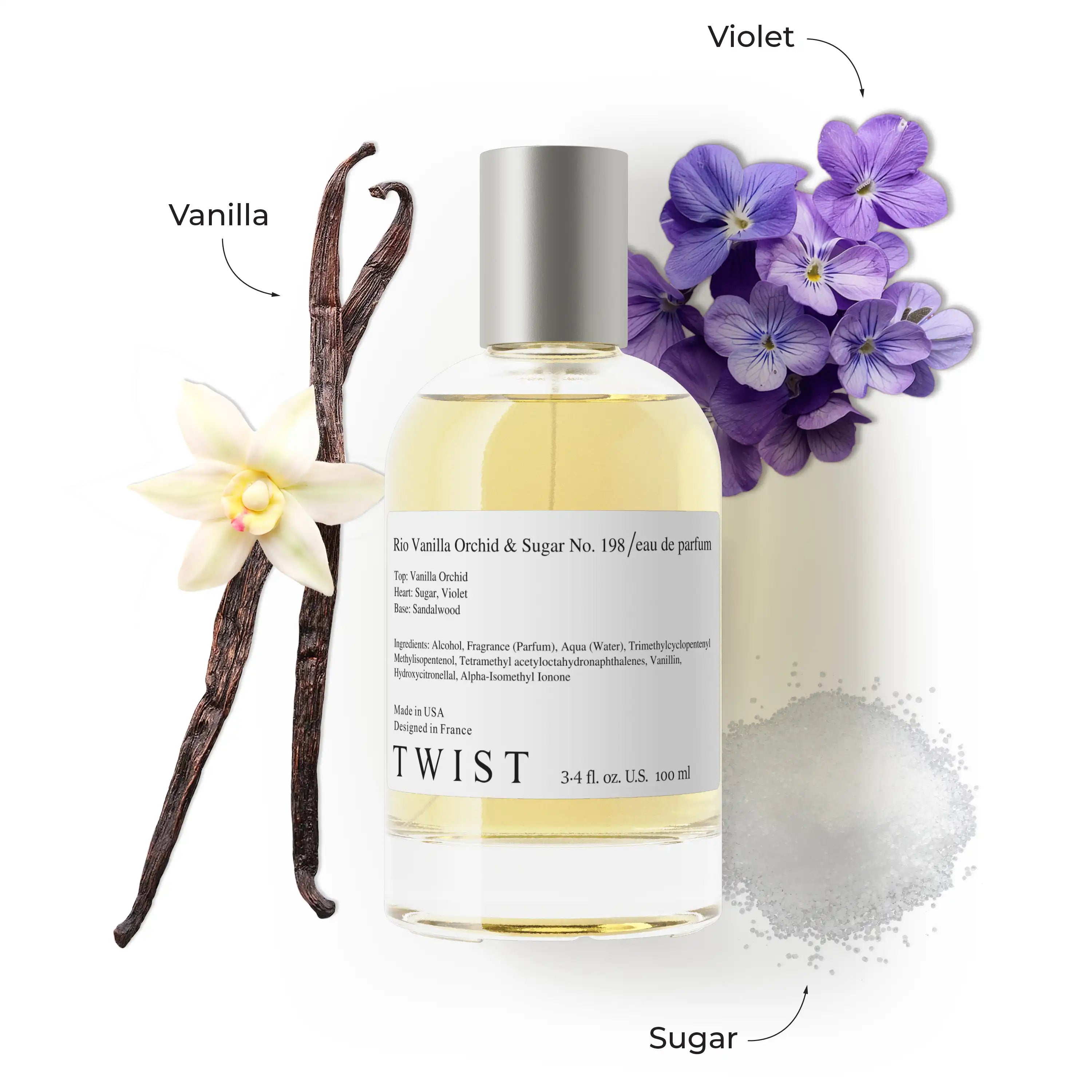 Rio Vanilla Orchid & Sugar No. 198