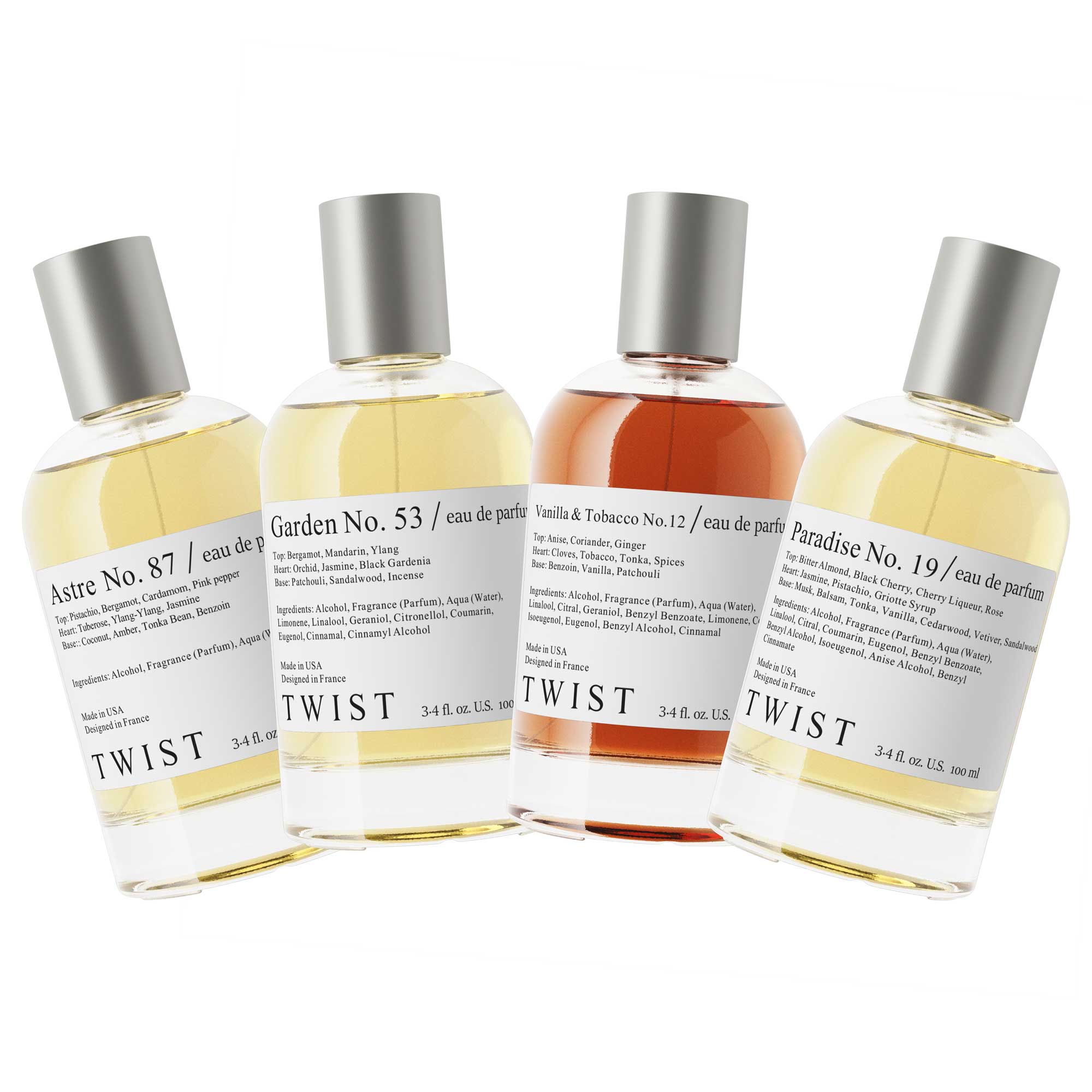 Bold, Luxurious, Unapologetic 4x100ml