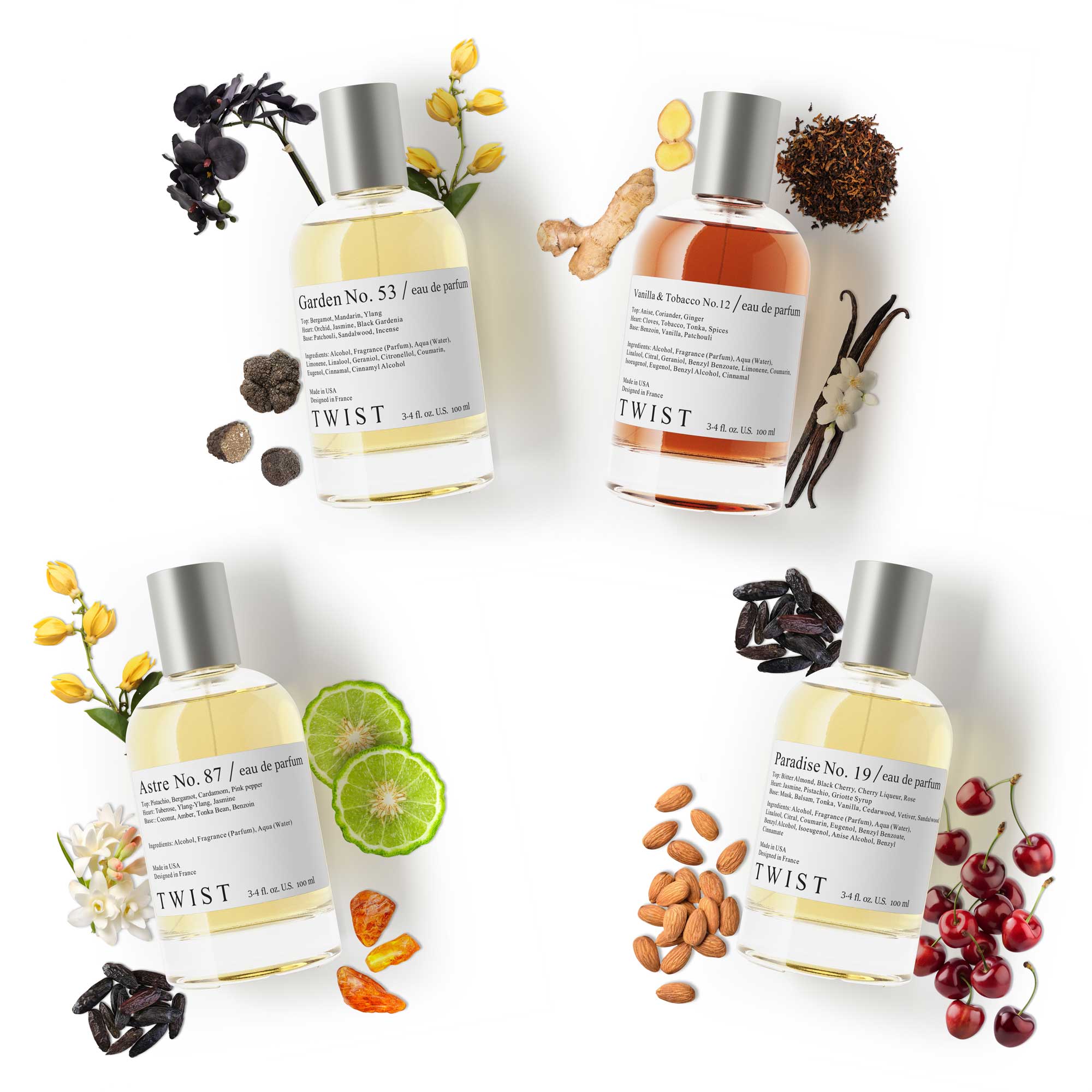 Bold, Luxurious, Unapologetic 4x100ml