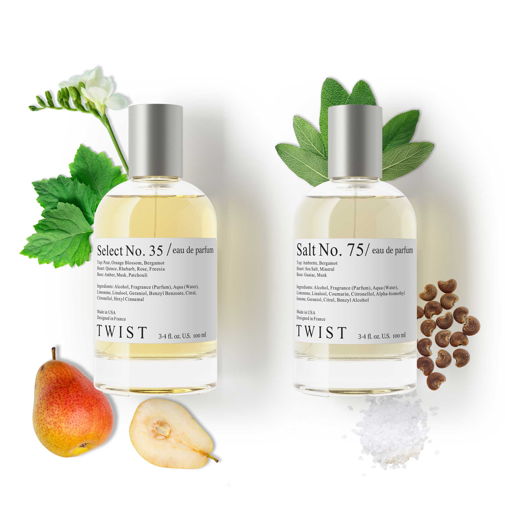 Effortless Elegance, Timeless Freshness 2x100ml